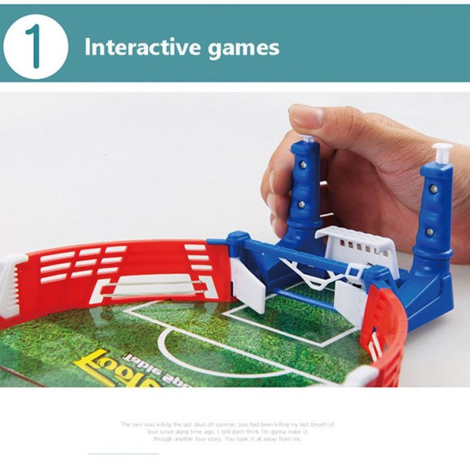 Mini Football Board Match Game Kit Tabletop Soccer Toys For Kids Educational Sport Outdoor Portable Table Games Play Ball Toys - Image 6