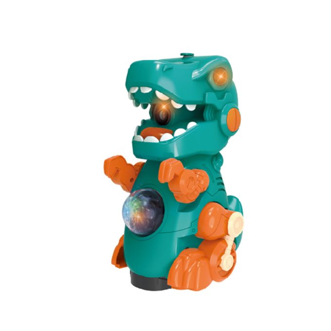 Automatic Bubble Blowing Dinosaur Toy