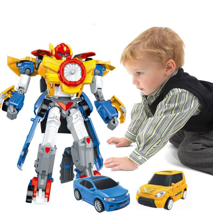 Three-in-one Car Deforming Robot Combined Diamond - Image 6