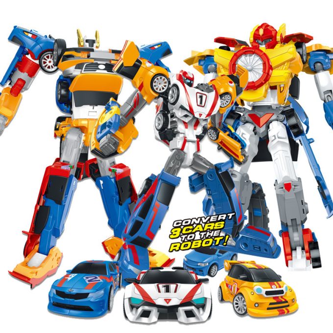 Three-in-one Car Deforming Robot Combined Diamond - Image 5