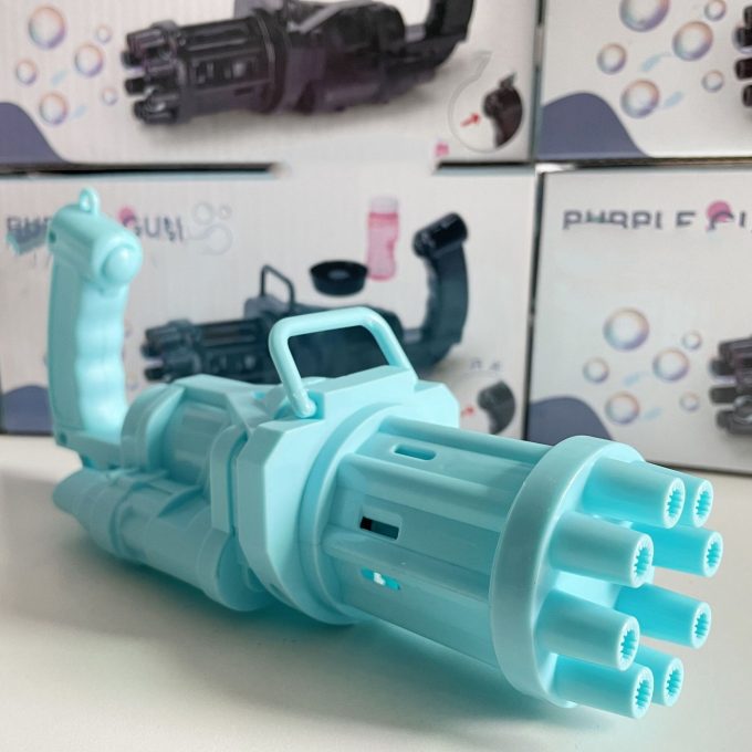 Kids Toy Bath Toys Bubble Gum Machine Toys For Kids Plastic Machine Gun Toy - Image 4