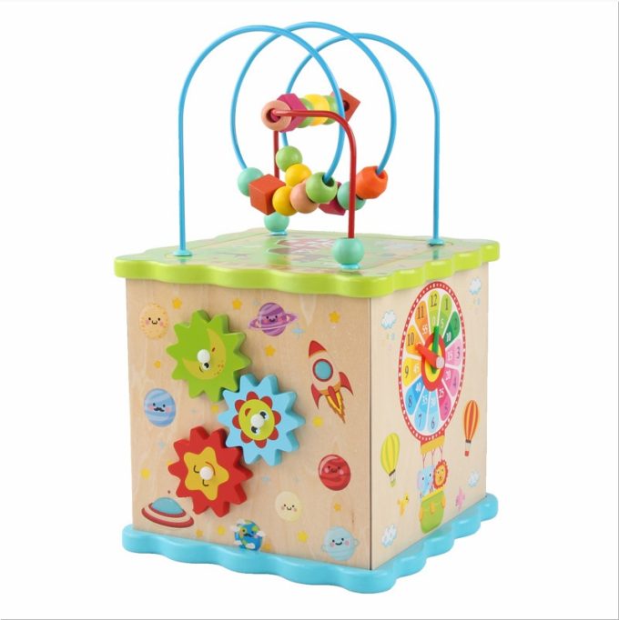 Children Around The Bead Treasure Box Multi-Function Game String Beads - Image 5