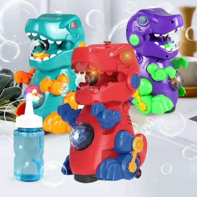 Automatic Bubble Blowing Dinosaur Toy - Image 5