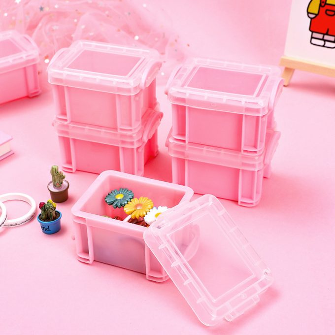 Creative Mini Portable Girls Ring Earrings Jewelry Box - Image 6