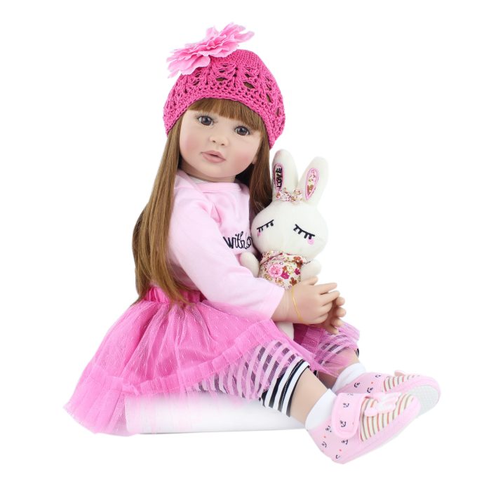 60cm Heavy Growth Princess Baby Plastic Doll - Image 6
