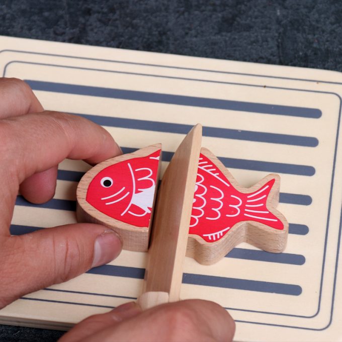 Multifunctional Magnetic Fishing Set Children's Educational Wooden Toys - Image 9