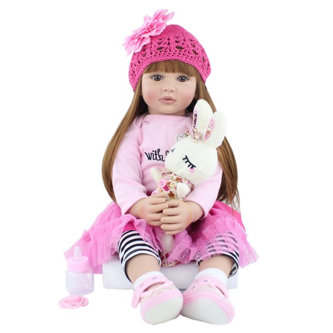 60cm Heavy Growth Princess Baby Plastic Doll - Image 3