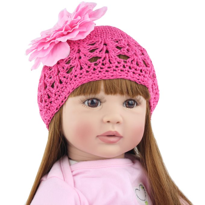 60cm Heavy Growth Princess Baby Plastic Doll - Image 2