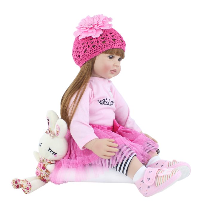 60cm Heavy Growth Princess Baby Plastic Doll - Image 5