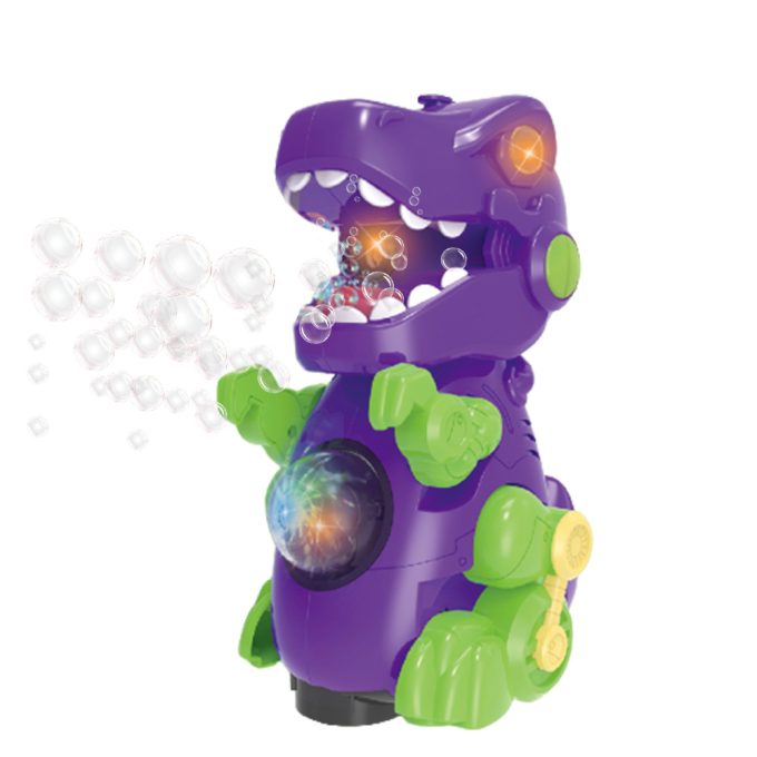 Automatic Bubble Blowing Dinosaur Toy - Image 2